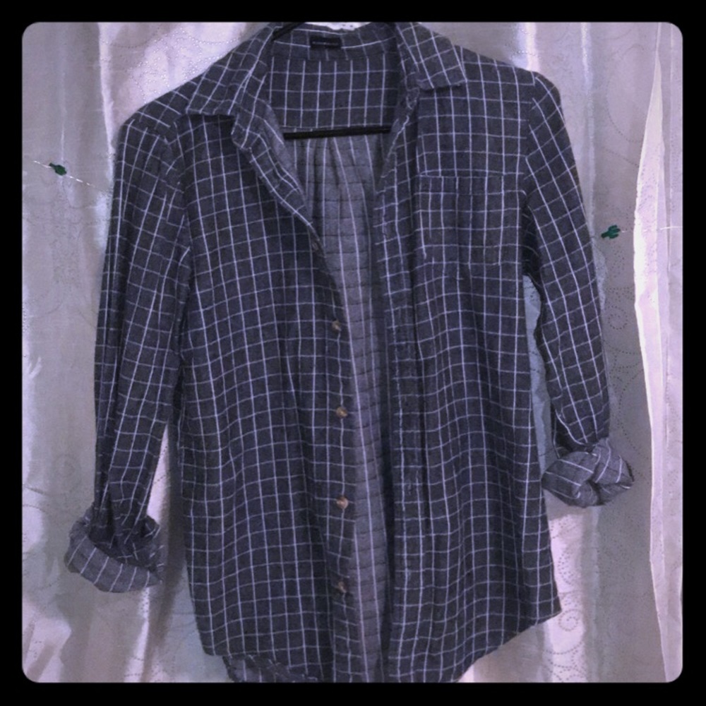 Grid flannel